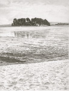 Retreat/Arne/RSPB/Purbeck/Beach/Sand/Tide/Tidal/Reflection/Island